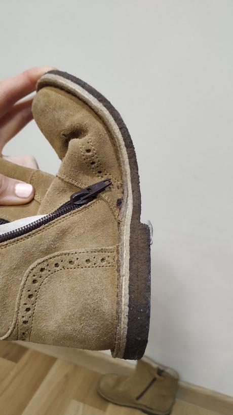 Čižmy z kože, barefood, 30