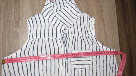 Blúzka na zaväzovanie, s