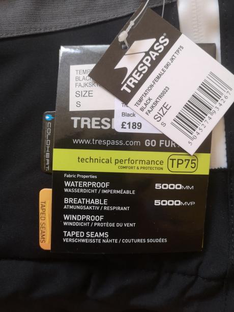 Trespass dámska zimná bunda veľkosť s, s