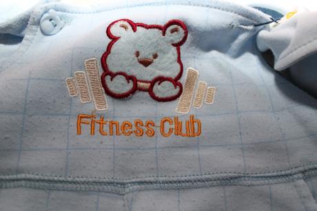 Modrý letný komplet tričko + kraťasy lusa, lusa,74