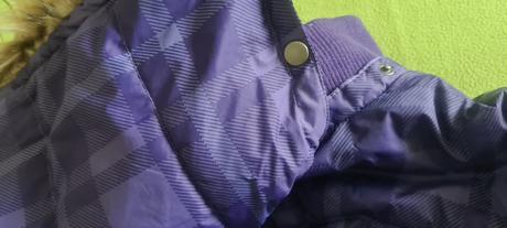 Bunda s kožušinkou, h&m,164