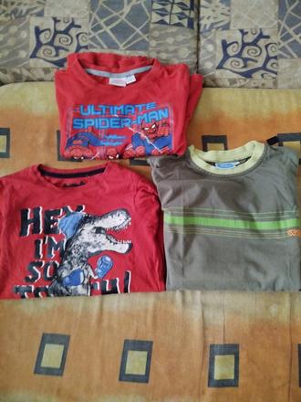 Tričká dlhý rukáv, amisu,134