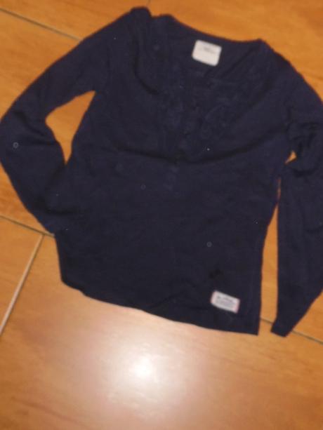 Tričenko s čipkou, h&m,122