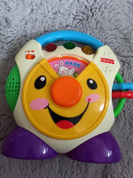 Rádio fisher price,