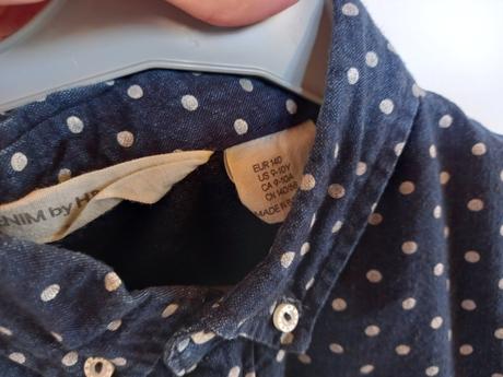 Košeľa v.140, h&m,140