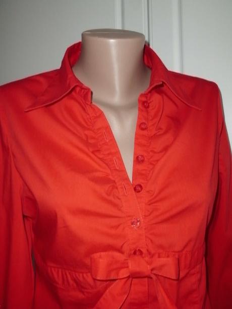 Skvelá blúzka s trendy mašličkou - veľ. s-m, gate,m