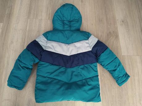 Zimná tyrkysová bunda pepco, v. 128, pepco,128