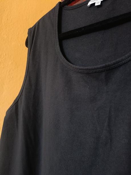 Čierny top gina laura, xxl