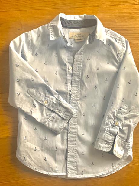 Košeľa s kotvami, h&m,104