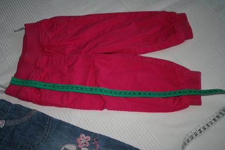 2 x bavlnene nohavice, cena spolu, c&a,74