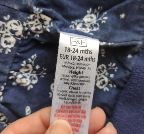 Flisovy kabatik, f&f,92