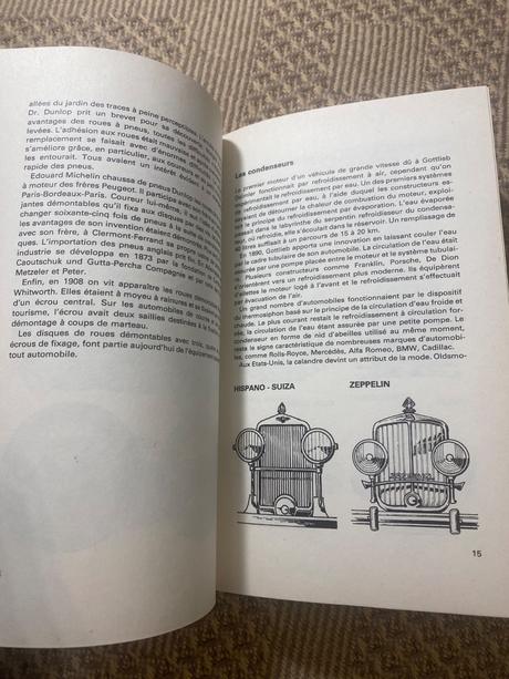 Petite encyclopédie de l'automobile 1885 1940,