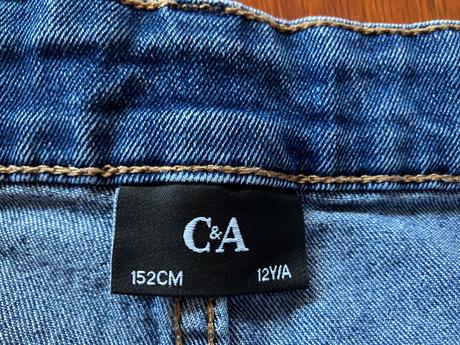 Džínsy, c&a,152