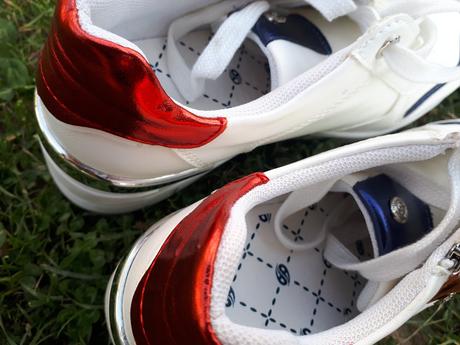 Tenisky biele dockers vel 40/41, 41