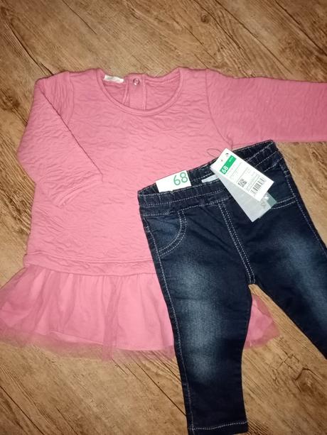 Krásny komplet, benetton,68