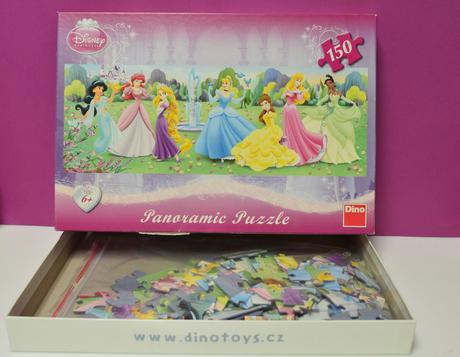 Puzzle disney princess k nákupu, 
