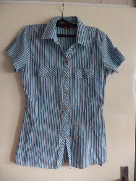 Damska pasikava bluzka, m