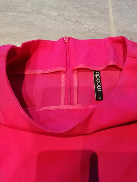 Ružové ačkové šaty moodo vs-m, s