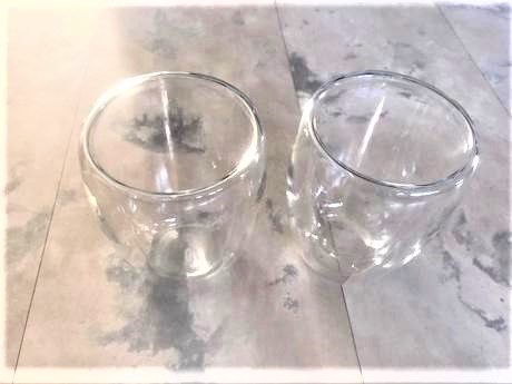 Nerozbitné dvojité poháre na kávu 2 ks, 