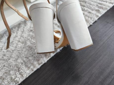 Biele sandálky 40, 40