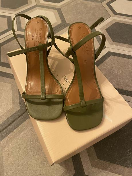 Sandale na vysokom podpadku, next,37