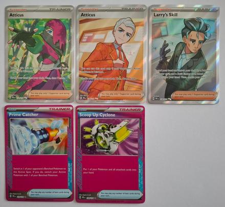 Pokémon karty trainer "prismatic evolutions" (16), 
