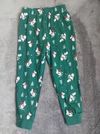 Vianočné tepláky moomin veľ.98/104, 98