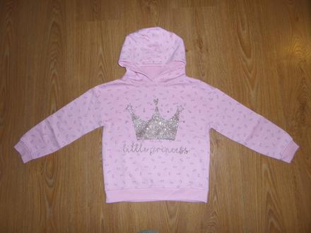 Mikina s korunkou, primark,128