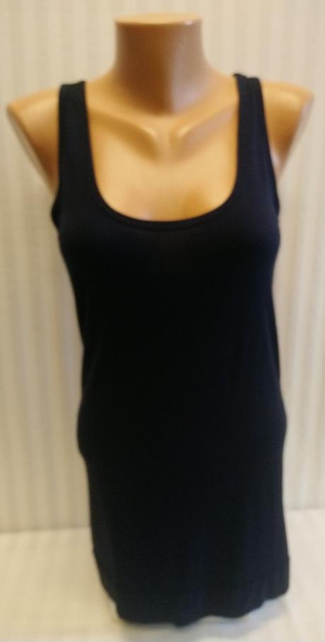 Dámsky čierny elastický top, chicorée, l, l