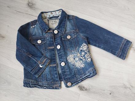 Rifľová bunda, next,80