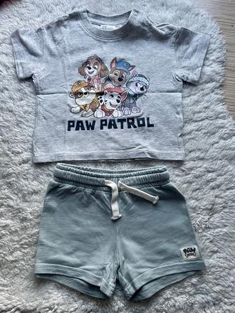 Letna seda  suprava paw patrol, h&m,68