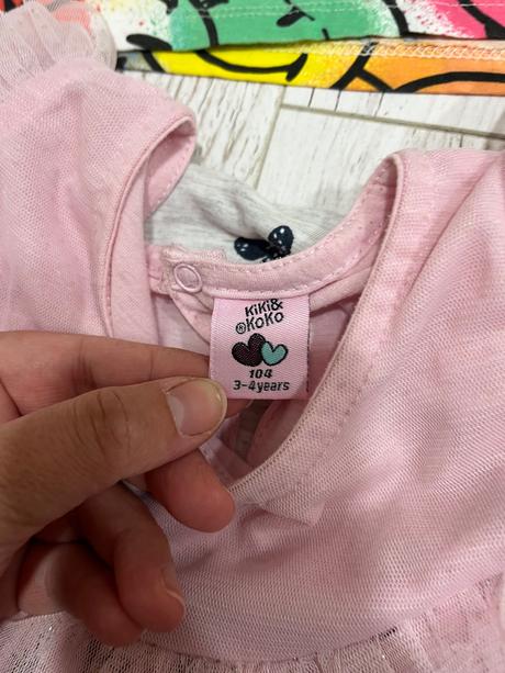 Šaty na leto 98/104 6ks, h&m,98