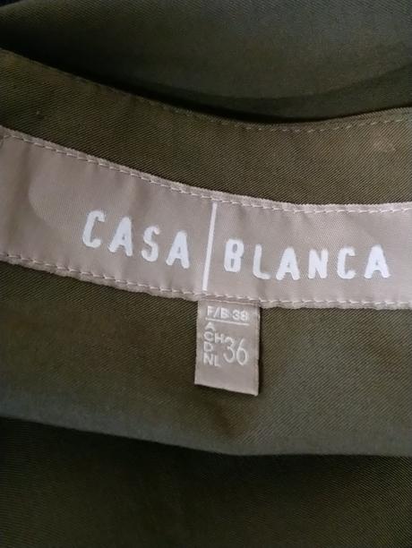 Dámska krátka olivová sukňa, casa blanca, xs