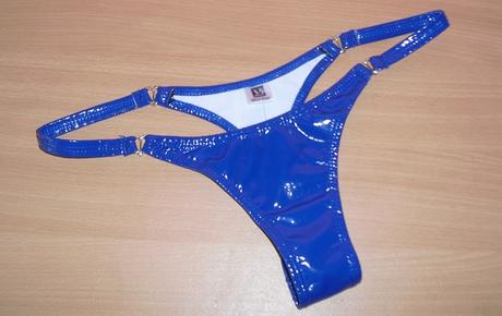 Latexove sexy tanga, xs