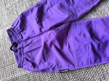 Detské technické outdoor nohavice, nepremokavé, skogstad,86