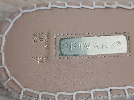 Letné šľapky, primark,38