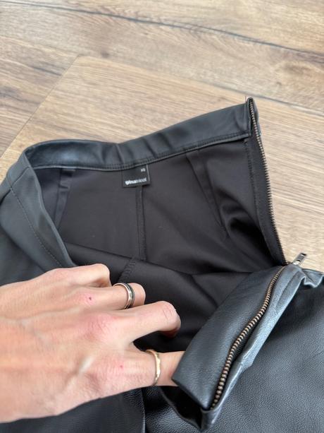 Cierne kozenkove nohavice ll veľkosť xxs, xs