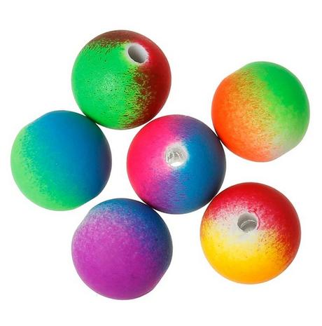 Korálky multicolor 10 mm - akcia, 