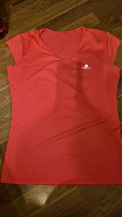 Sportove tricko,vzdusne ,ruzove vel.m, decathlon,m