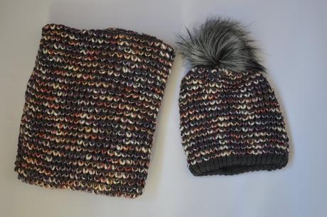 Súprava čiapka so šálom, l - xxxl