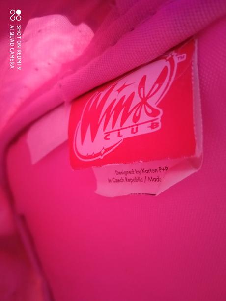 Dievčenský ruksak, wings