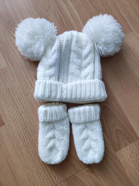 Zimná čiapka a rukavice, f&f,68