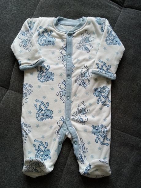 Teplé pyžamko/overal, veľk. 0-3 m, matalan,50