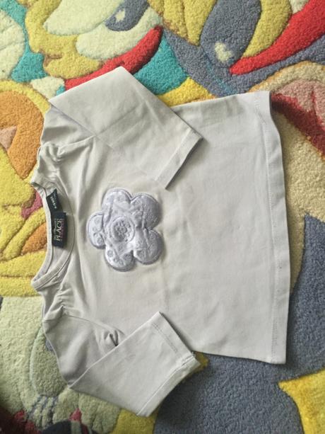 Tričko s kvietkom, children's place,74