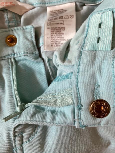 Mentolové rifle, h&m,128