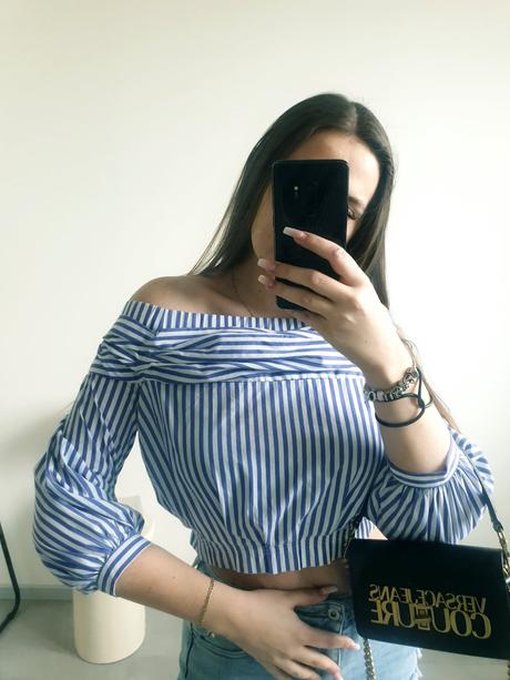 Zara košeľa na ramená s, zara,s