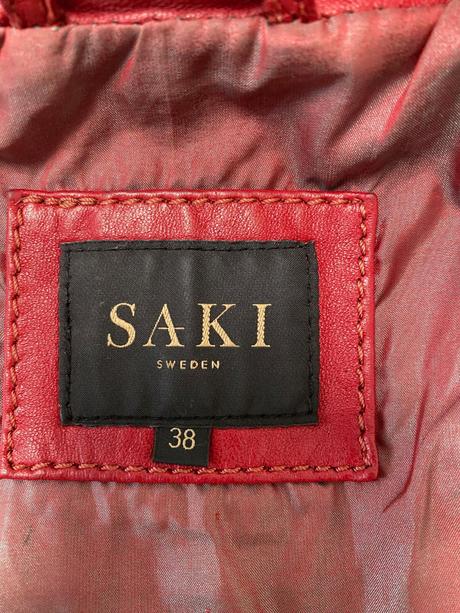Kožená bunda saki, 38
