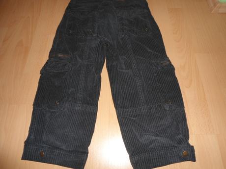 Cierne 3/4-ove nohavice, s