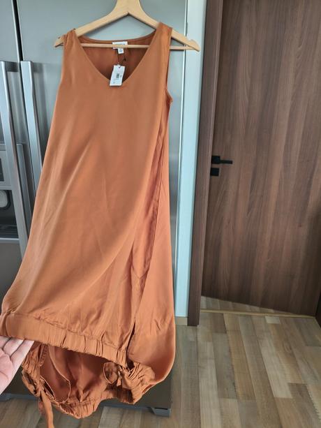 Terea by andrea pitter luxusné long maxi dress, m / s