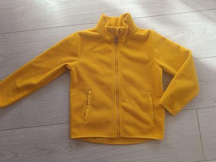 Žltá mikina, h&m,122